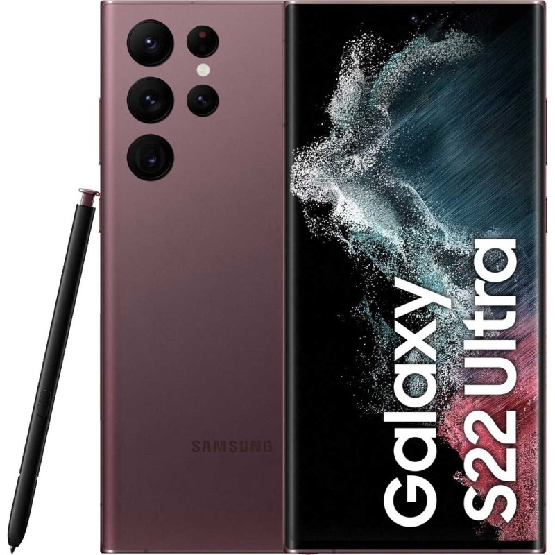 Samsung Galaxy S22 Ultra Dual Sim 12GB RAM 256GB burgundy EU Samsung Galaxy S22 Ultra Dual Sim 12GB RAM 256GB burgundy EU su ...