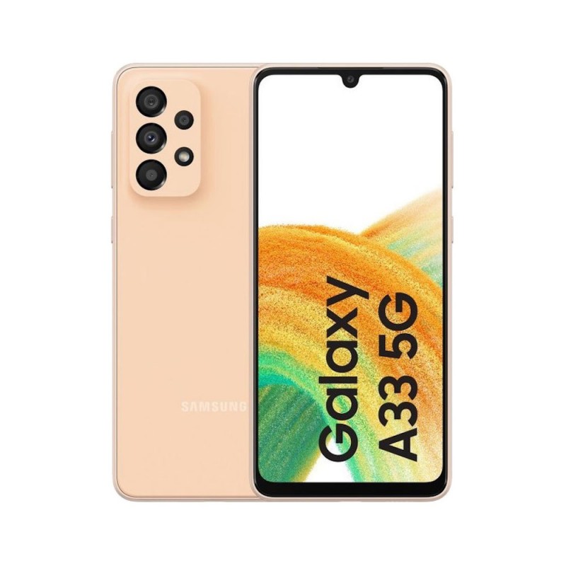 Samsung A33 5G 6GB-128GB Peach EU Samsung A33 5G 6GB-128GB Peach EU su www.GlobalWorkMobile.it Il miglior Sito per Acquistare...