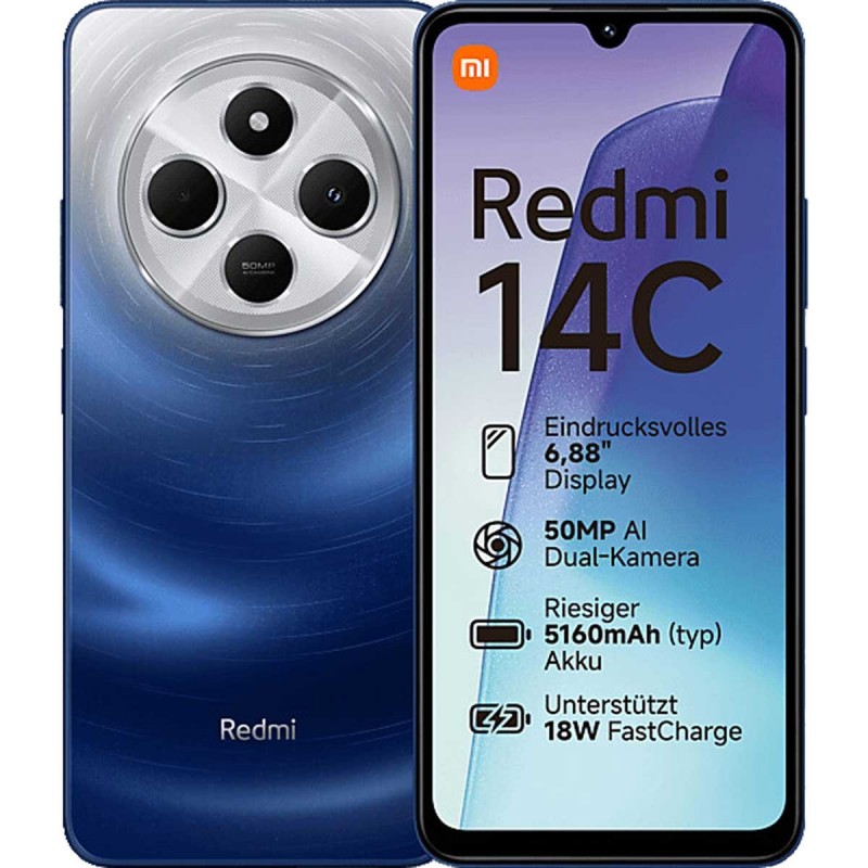 Xiaomi Redmi 14C 4-128GB Blue EU Prezzi Shock - www